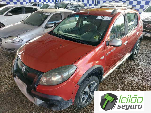 LOTE 009 RENAULT/SANDERO STEPWAY 1.6 HI-POWER 2013