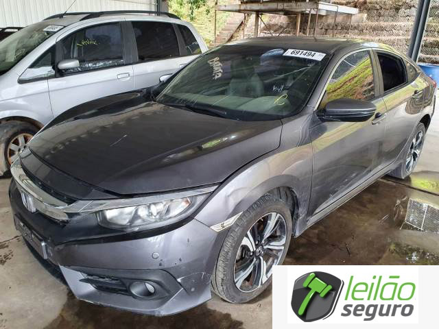 LOTE 007 HONDA/CIVIC EXL 2.0 16V I-VTEC 2018