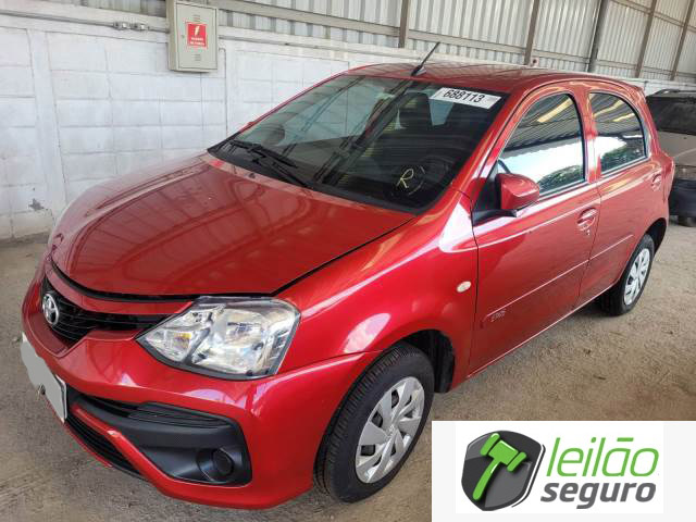 LOTE 030 TOYOTA/ETIOS X 1.3 16V DUAL VVT-I 2018