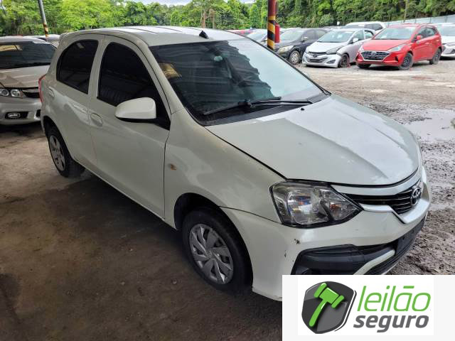 LOTE 036 TOYOTA/ETIOS X AT 1.3 16V DUAL VVT-I 2018