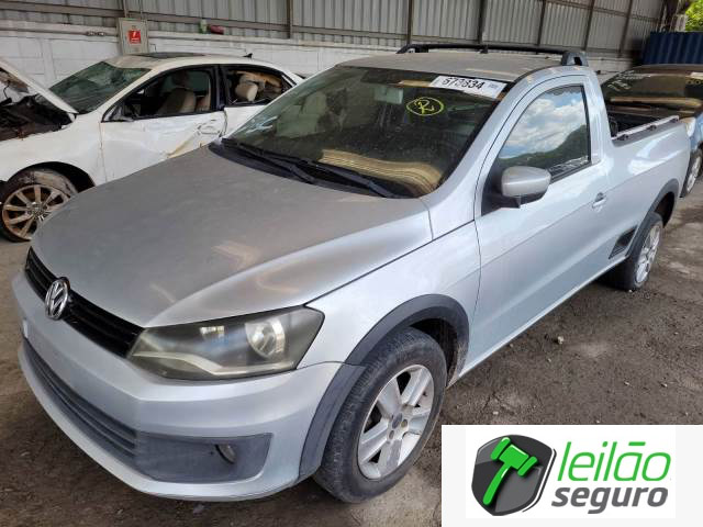 LOTE 012 VOLKSWAGEN/SAVEIRO TRENDLIN E 1.6 MSI 2015