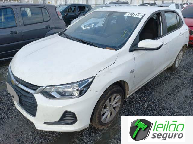 LOTE 023  CHEVROLET/ONIX LT 1.0 12V ECOTEC 2021